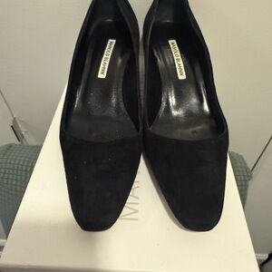 Manolo Blahnik Classic Black Heels